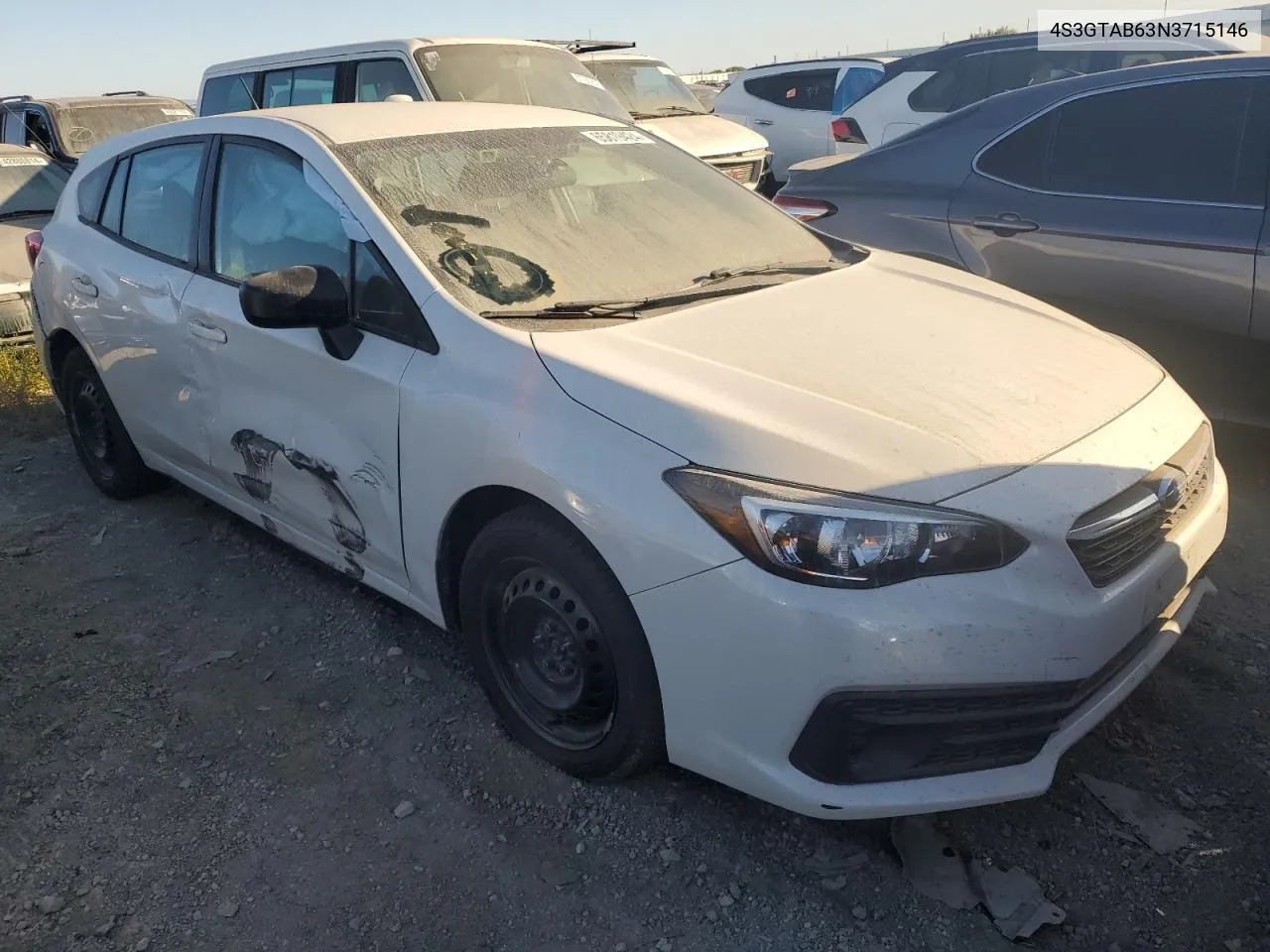 4S3GTAB63N3715146 2022 Subaru Impreza