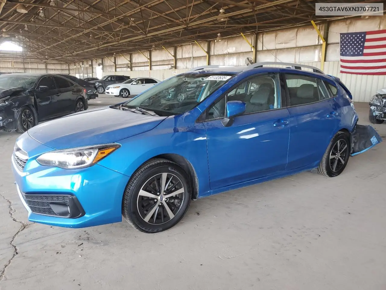 4S3GTAV6XN3707721 2022 Subaru Impreza Premium