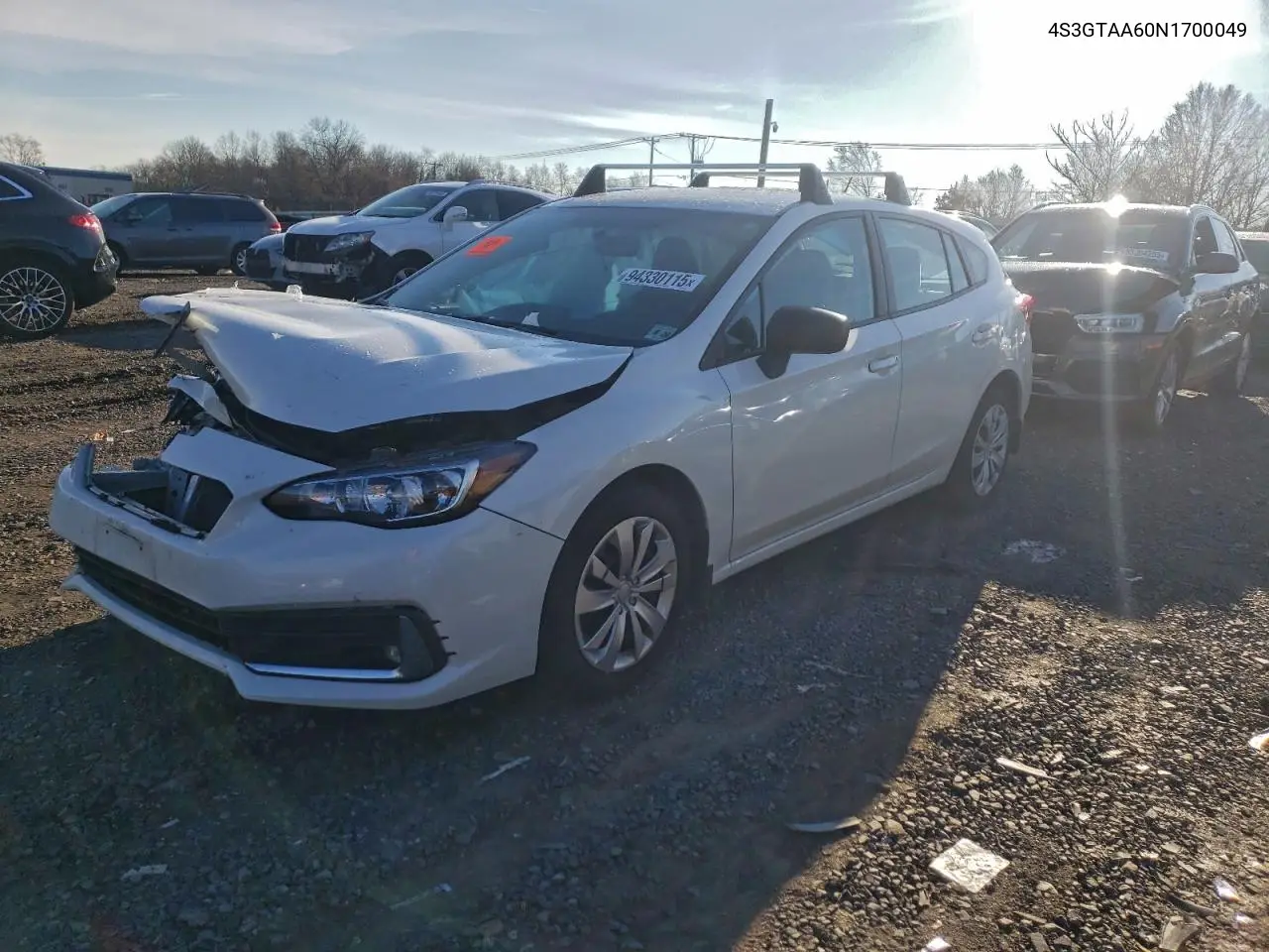4S3GTAA60N1700049 2022 Subaru Impreza