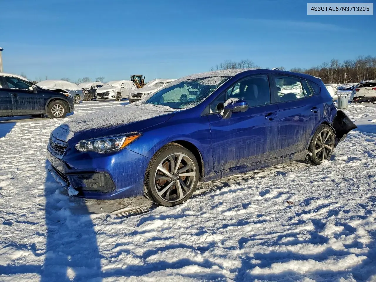 4S3GTAL67N3713205 2022 Subaru Impreza Sport