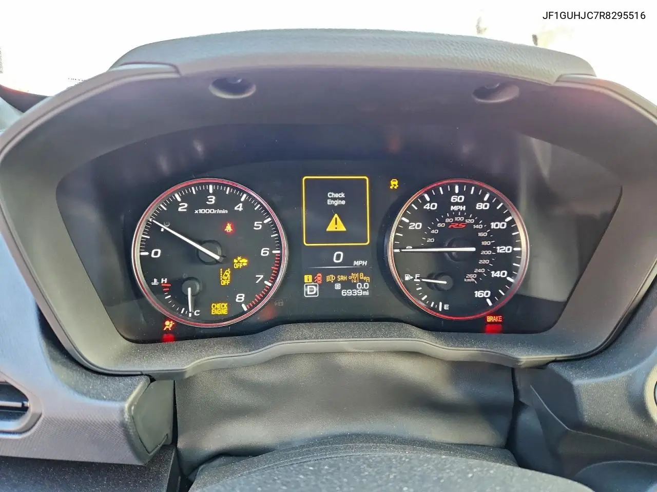 JF1GUHJC7R8295516 2024 Subaru Impreza Rs