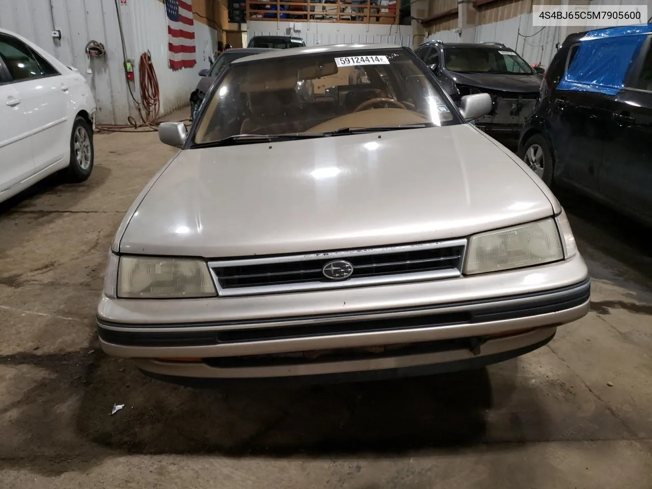 1991 Subaru Legacy Ls Special VIN: 4S4BJ65C5M7905600 Lot: 59124414