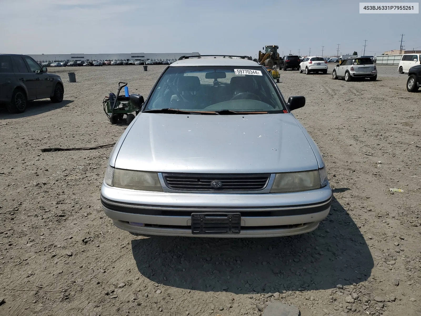 1993 Subaru Legacy L VIN: 4S3BJ6331P7955261 Lot: 59770344