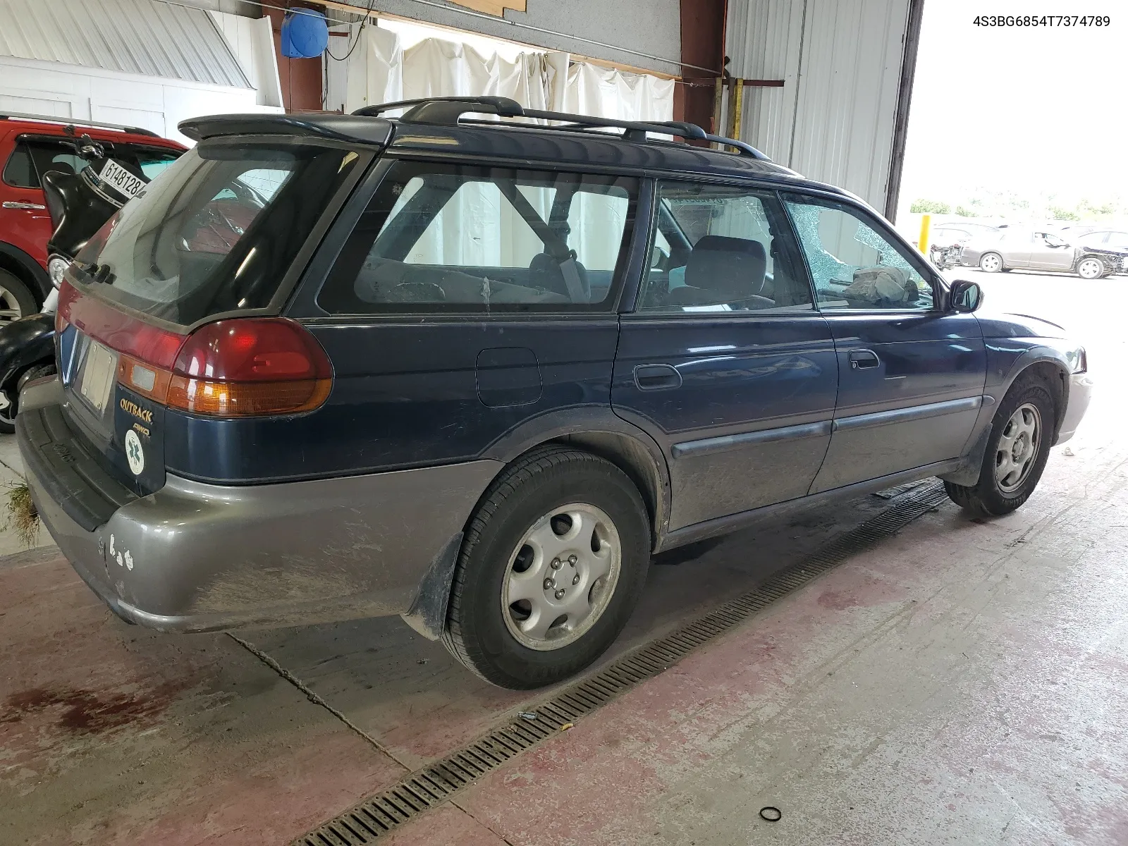 1996 Subaru Legacy Outback VIN: 4S3BG6854T7374789 Lot: 61460974