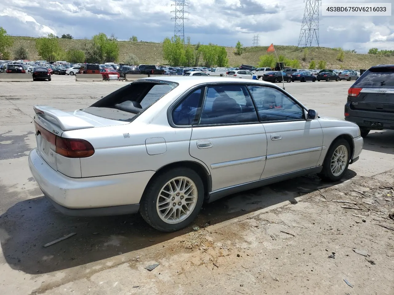 1997 Subaru Legacy Gt VIN: 4S3BD6750V6216033 Lot: 54930694