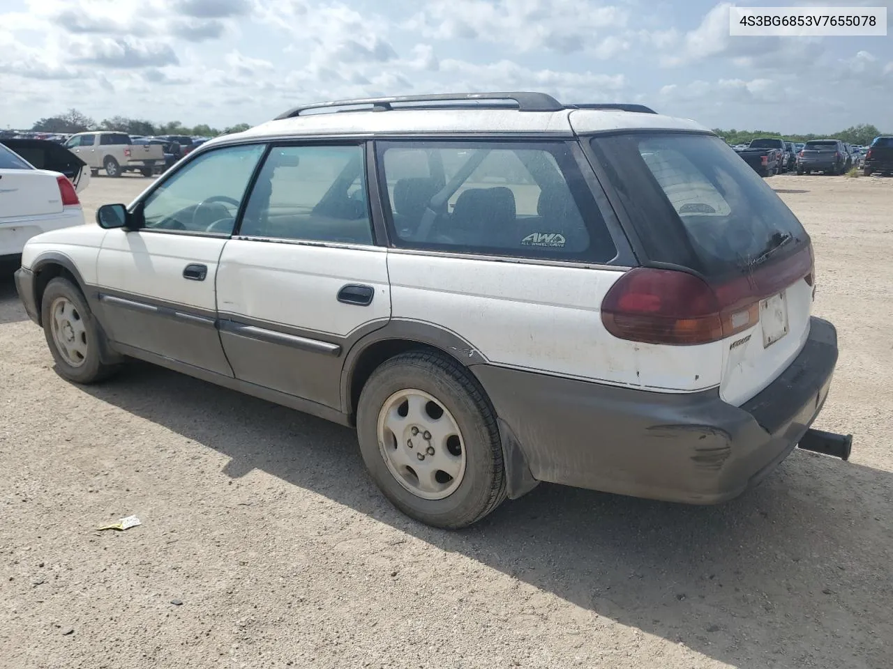 1997 Subaru Legacy Outback VIN: 4S3BG6853V7655078 Lot: 64040374