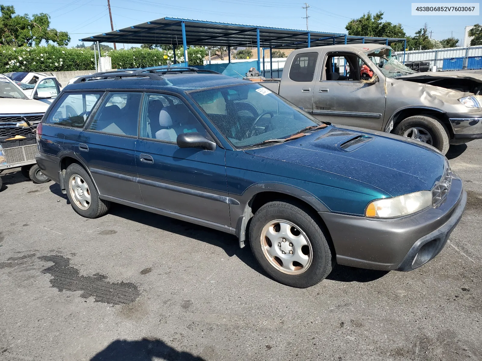 1997 Subaru Legacy Outback VIN: 4S3BG6852V7603067 Lot: 65634124