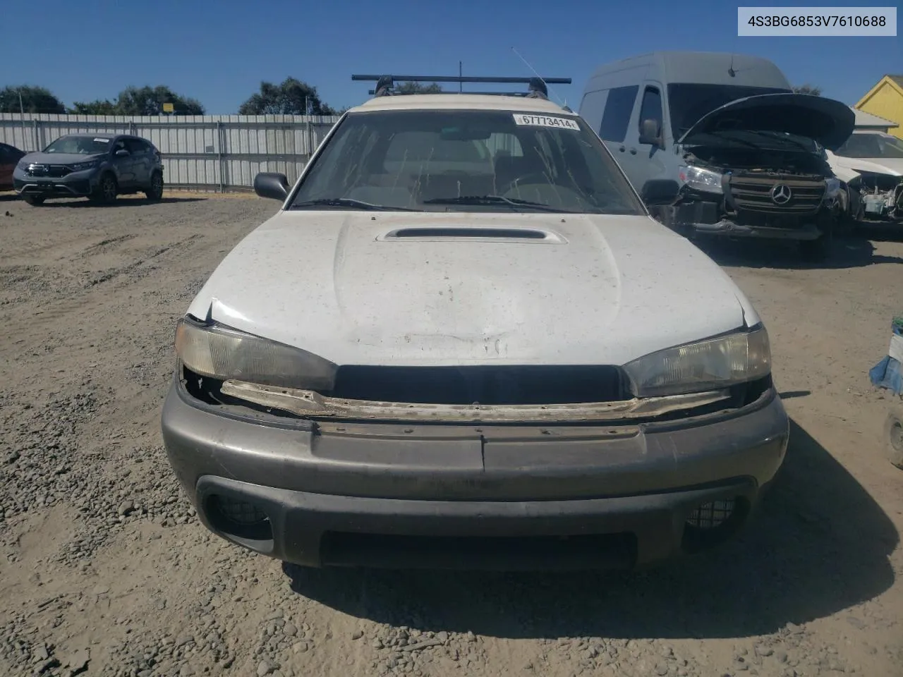 1997 Subaru Legacy Outback VIN: 4S3BG6853V7610688 Lot: 67773414