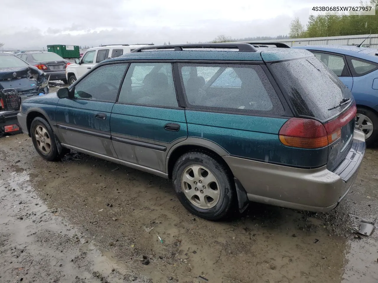 1998 Subaru Legacy 30Th Anniversary Outback VIN: 4S3BG685XW7627957 Lot: 52240374