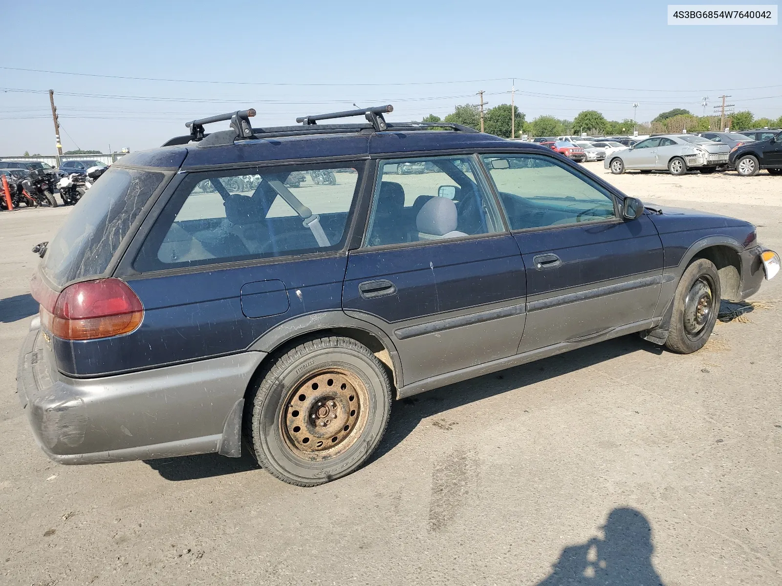 1998 Subaru Legacy 30Th Anniversary Outback VIN: 4S3BG6854W7640042 Lot: 62728324