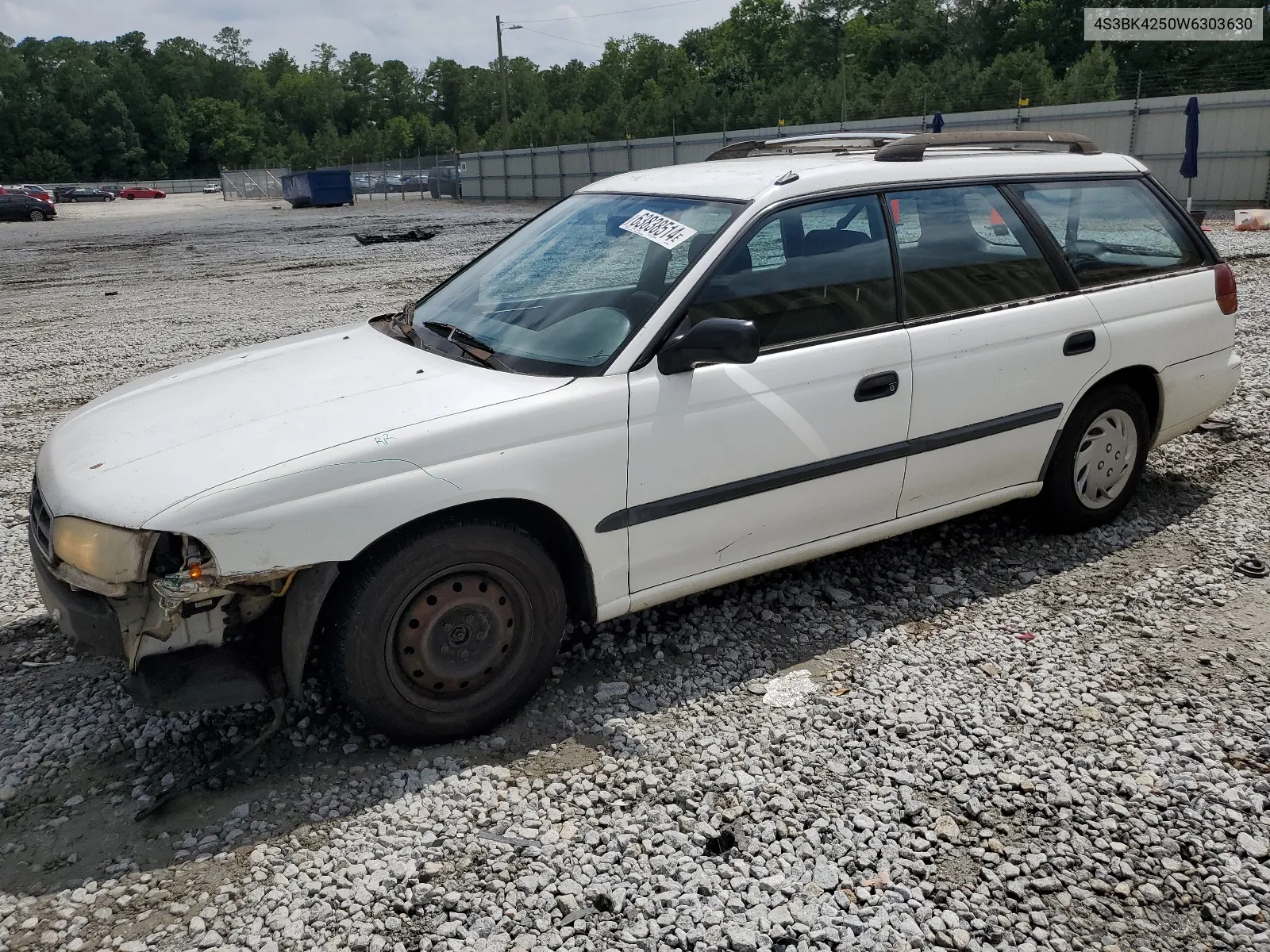 1998 Subaru Legacy Brighton VIN: 4S3BK4250W6303630 Lot: 63838514