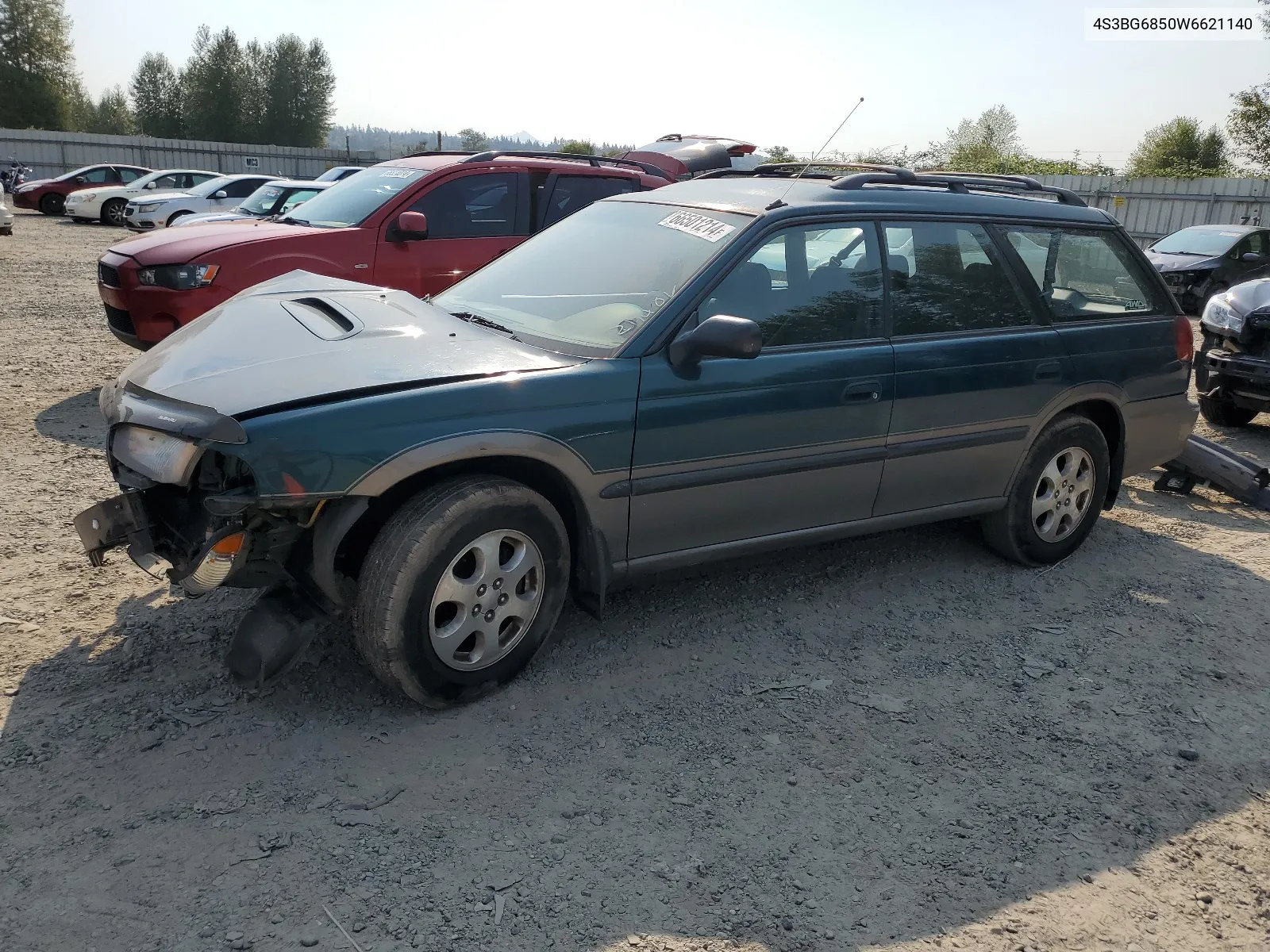 1998 Subaru Legacy 30Th Anniversary Outback VIN: 4S3BG6850W6621140 Lot: 66501214