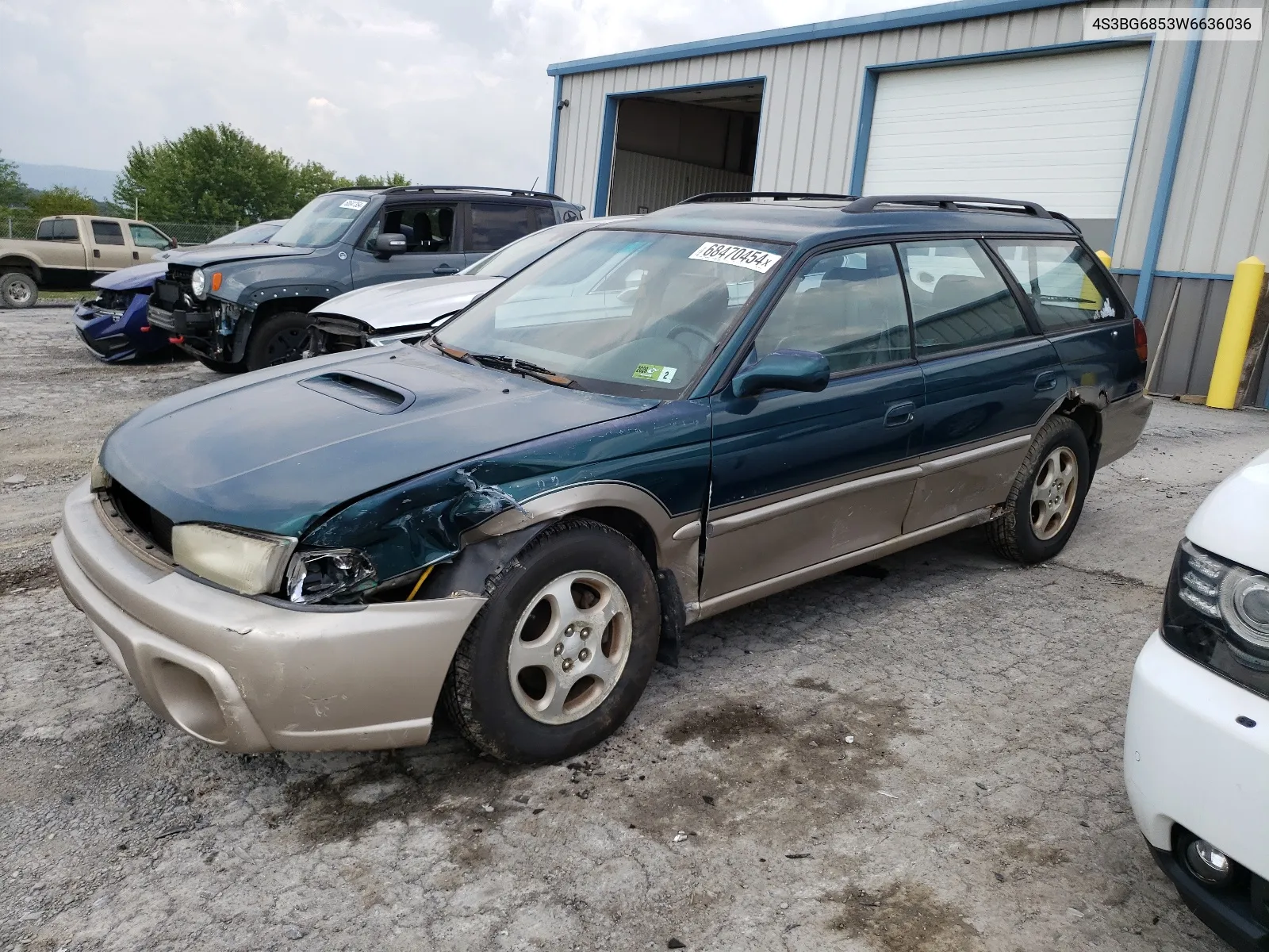 1998 Subaru Legacy 30Th Anniversary Outback VIN: 4S3BG6853W6636036 Lot: 68470454