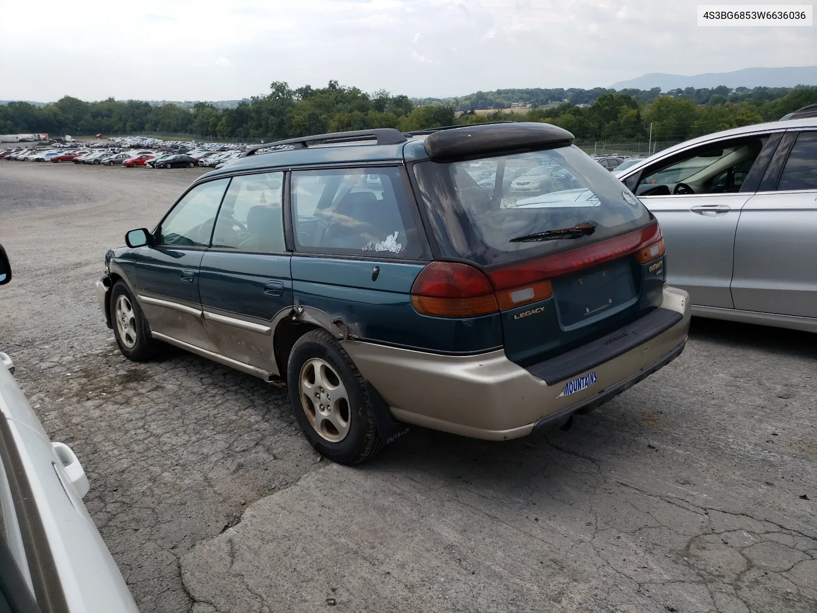 1998 Subaru Legacy 30Th Anniversary Outback VIN: 4S3BG6853W6636036 Lot: 68470454