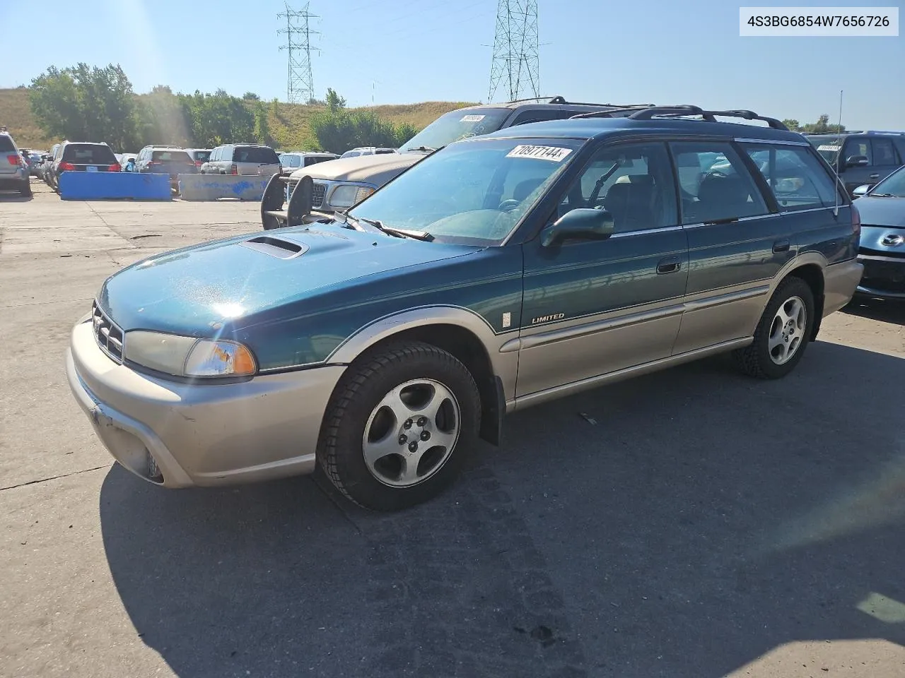 1998 Subaru Legacy 30Th Anniversary Outback VIN: 4S3BG6854W7656726 Lot: 70977144