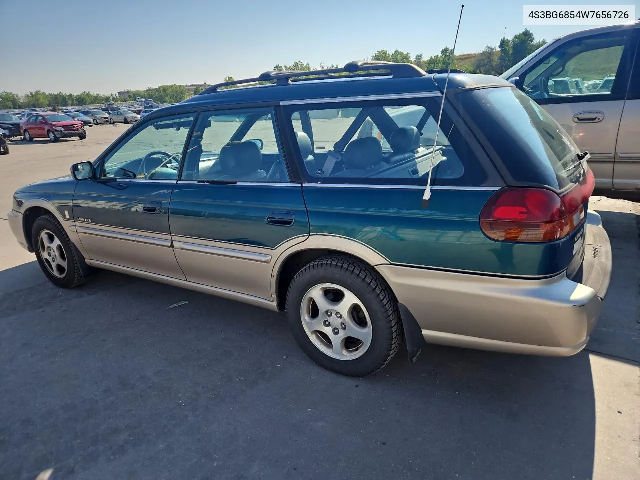 1998 Subaru Legacy 30Th Anniversary Outback VIN: 4S3BG6854W7656726 Lot: 70977144