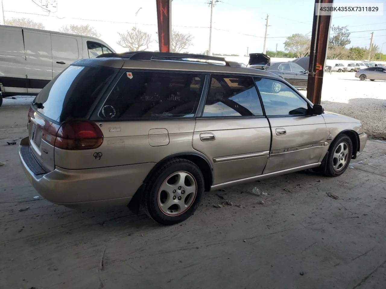 1999 Subaru Legacy L VIN: 4S3BK4355X7311829 Lot: 46925104