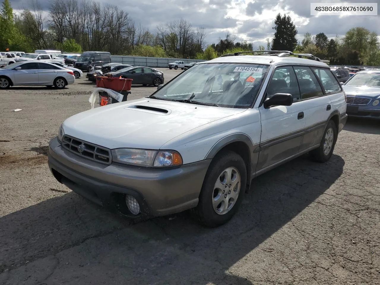 1999 Subaru Legacy Outback VIN: 4S3BG6858X7610690 Lot: 51045154