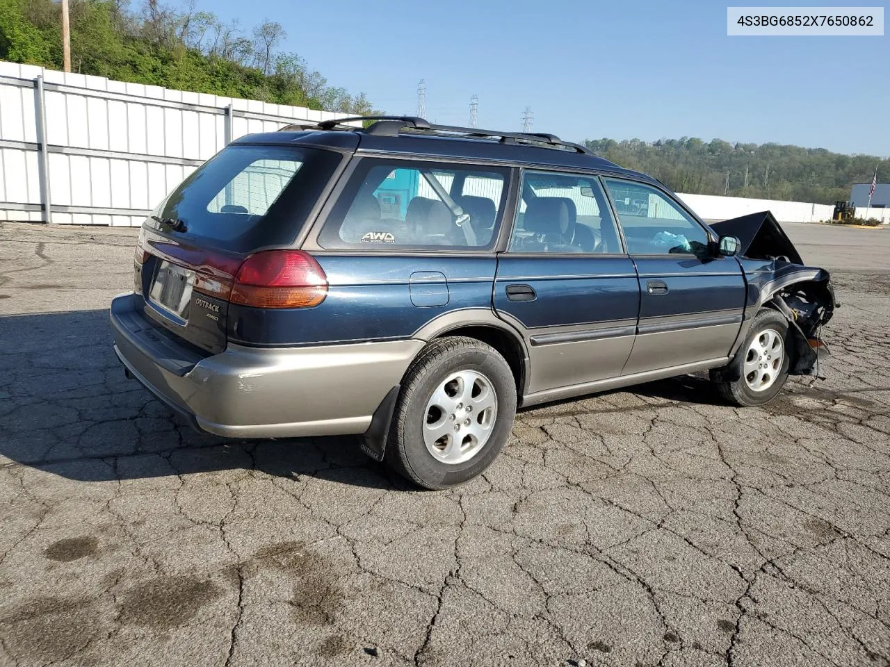 1999 Subaru Legacy Outback VIN: 4S3BG6852X7650862 Lot: 52512644