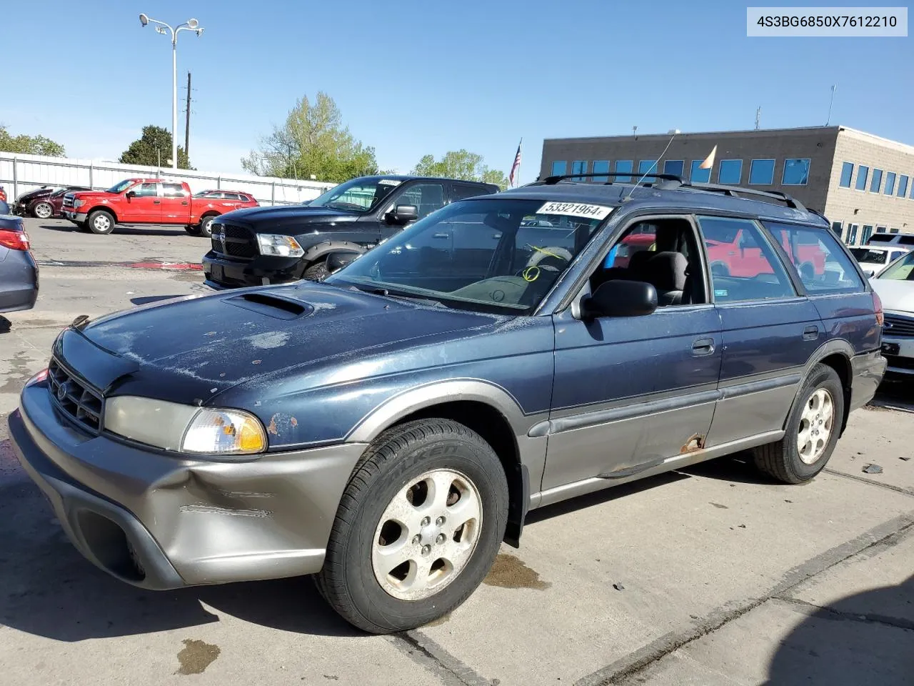 1999 Subaru Legacy Outback VIN: 4S3BG6850X7612210 Lot: 53321964