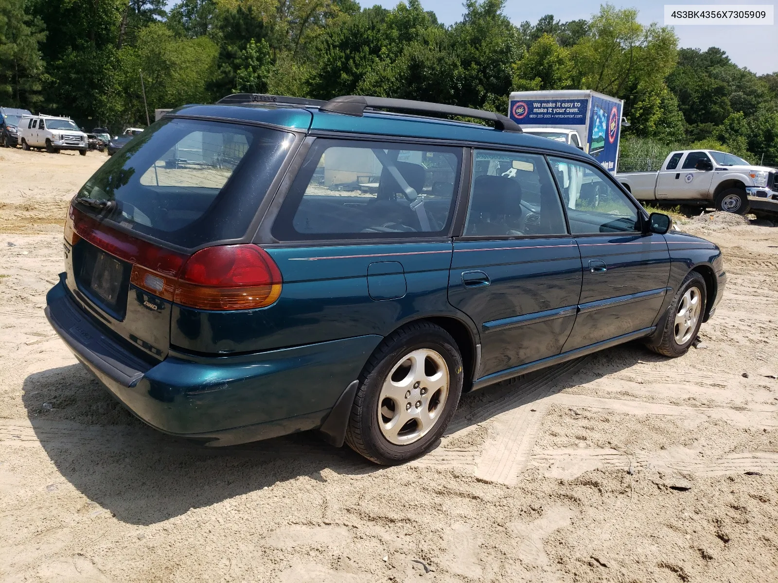 1999 Subaru Legacy L VIN: 4S3BK4356X7305909 Lot: 63951894