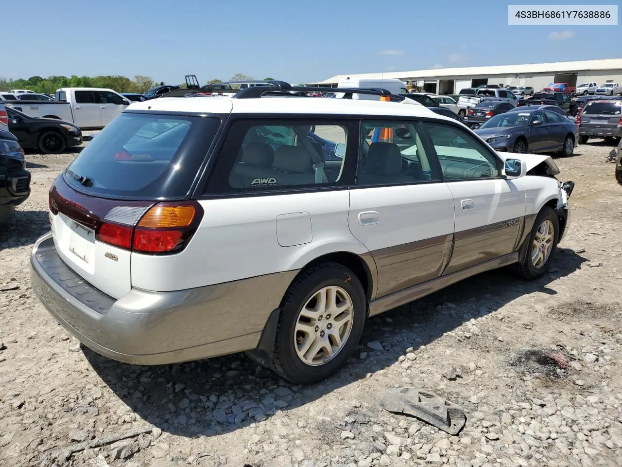 4S3BH6861Y7638886 2000 Subaru Legacy Outback Limited