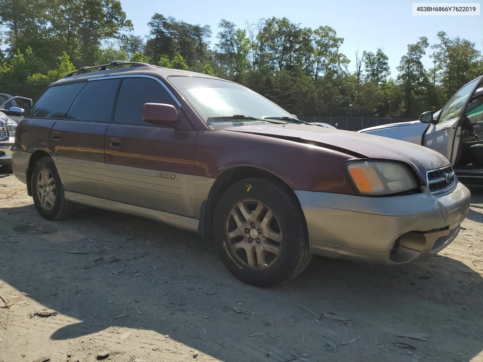 4S3BH6866Y7622019 2000 Subaru Legacy Outback Limited