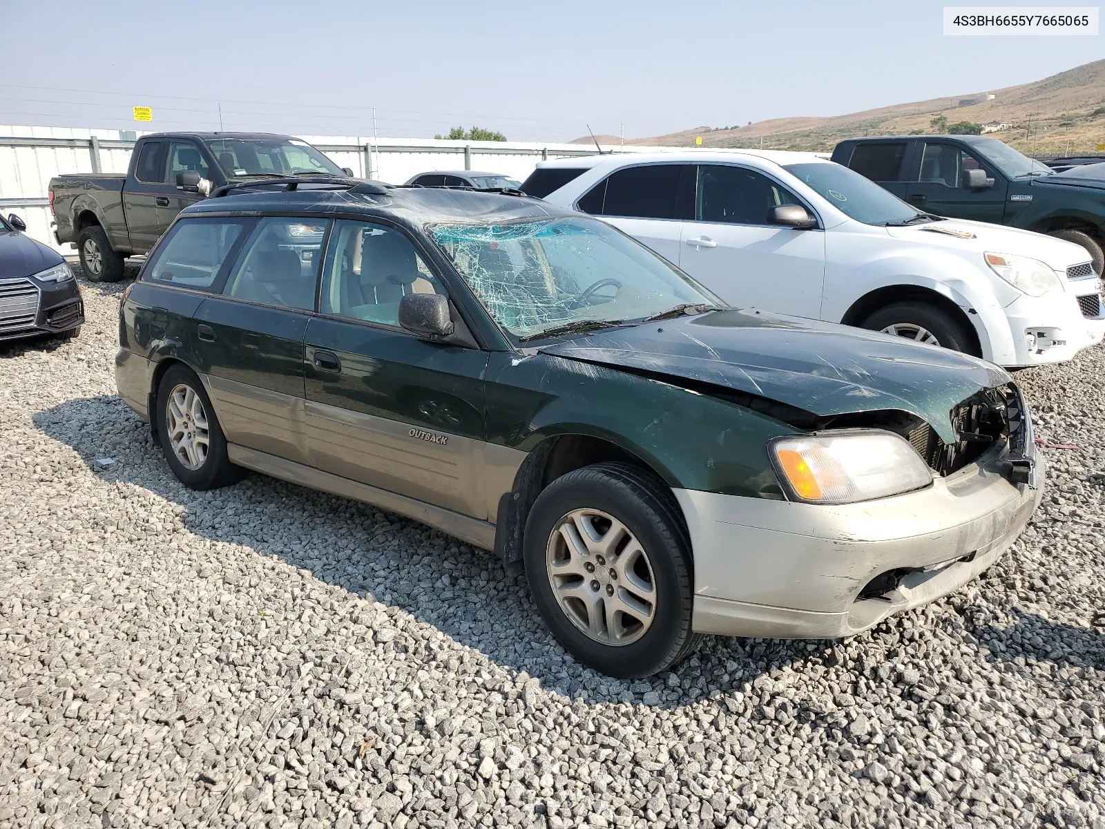 2000 Subaru Legacy Outback VIN: 4S3BH6655Y7665065 Lot: 65413434