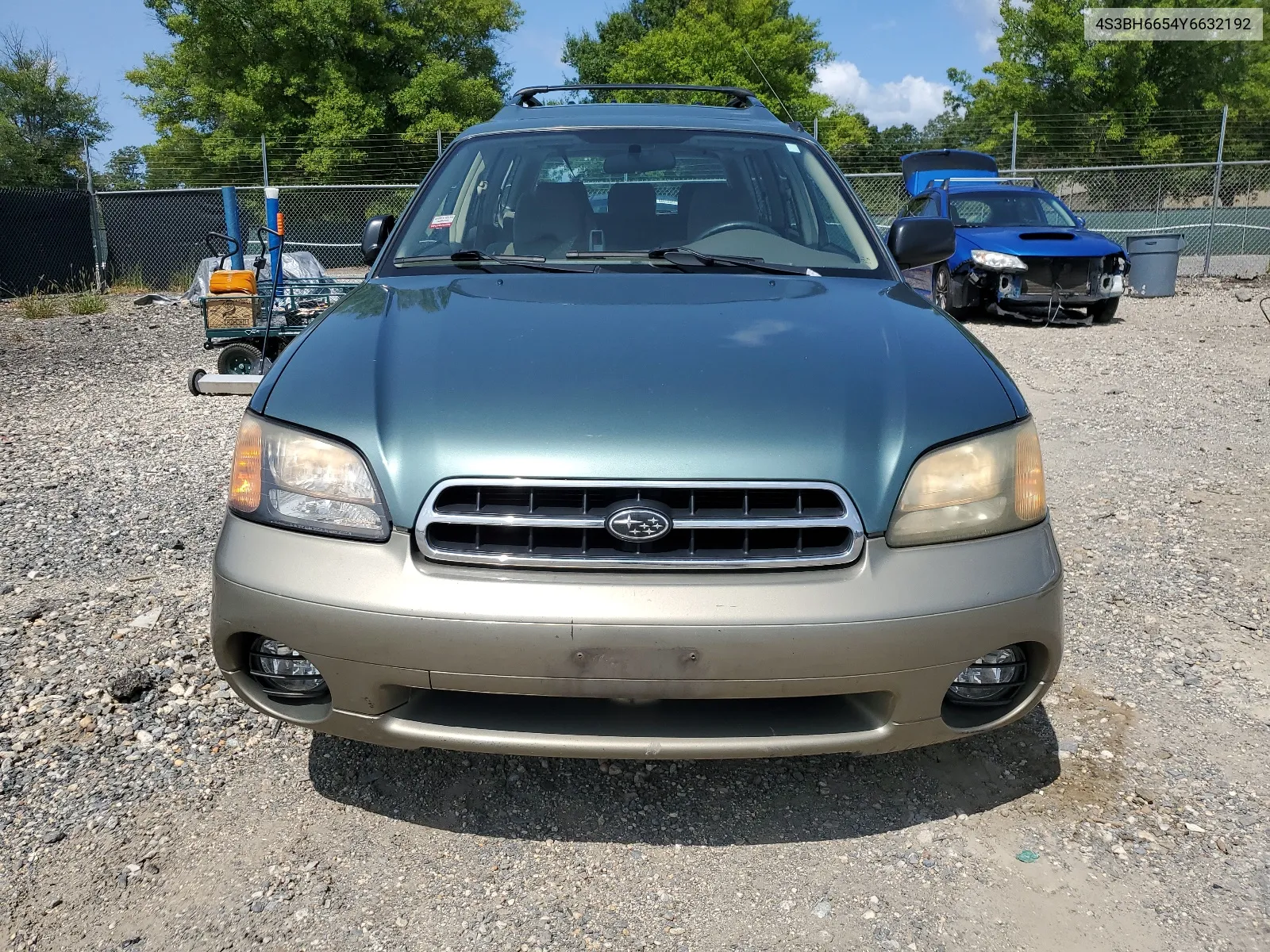 2000 Subaru Legacy Outback VIN: 4S3BH6654Y6632192 Lot: 68430124