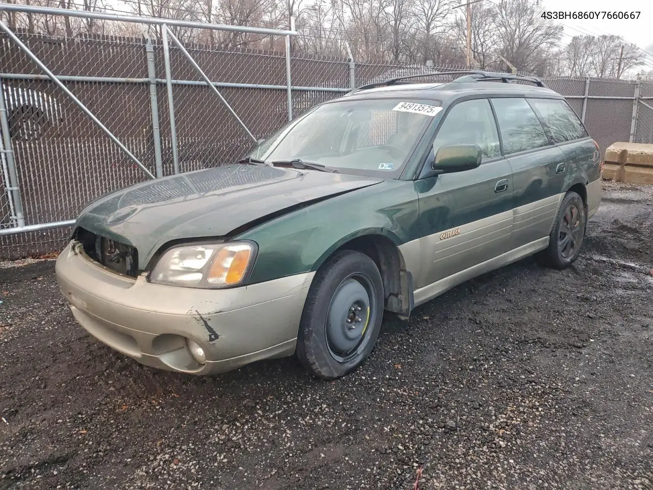4S3BH6860Y7660667 2000 Subaru Legacy Outback Limited