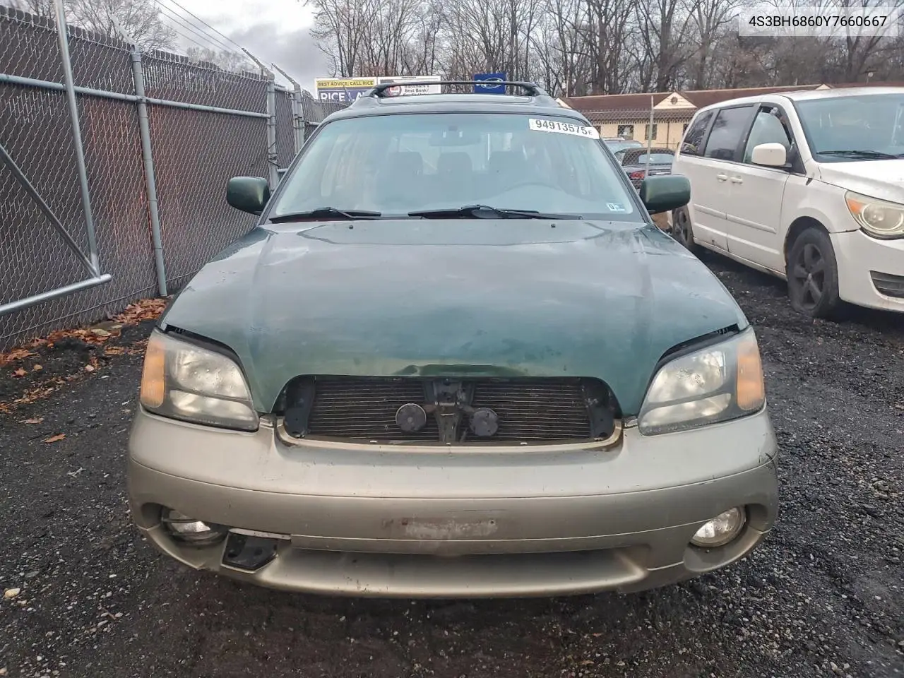 4S3BH6860Y7660667 2000 Subaru Legacy Outback Limited