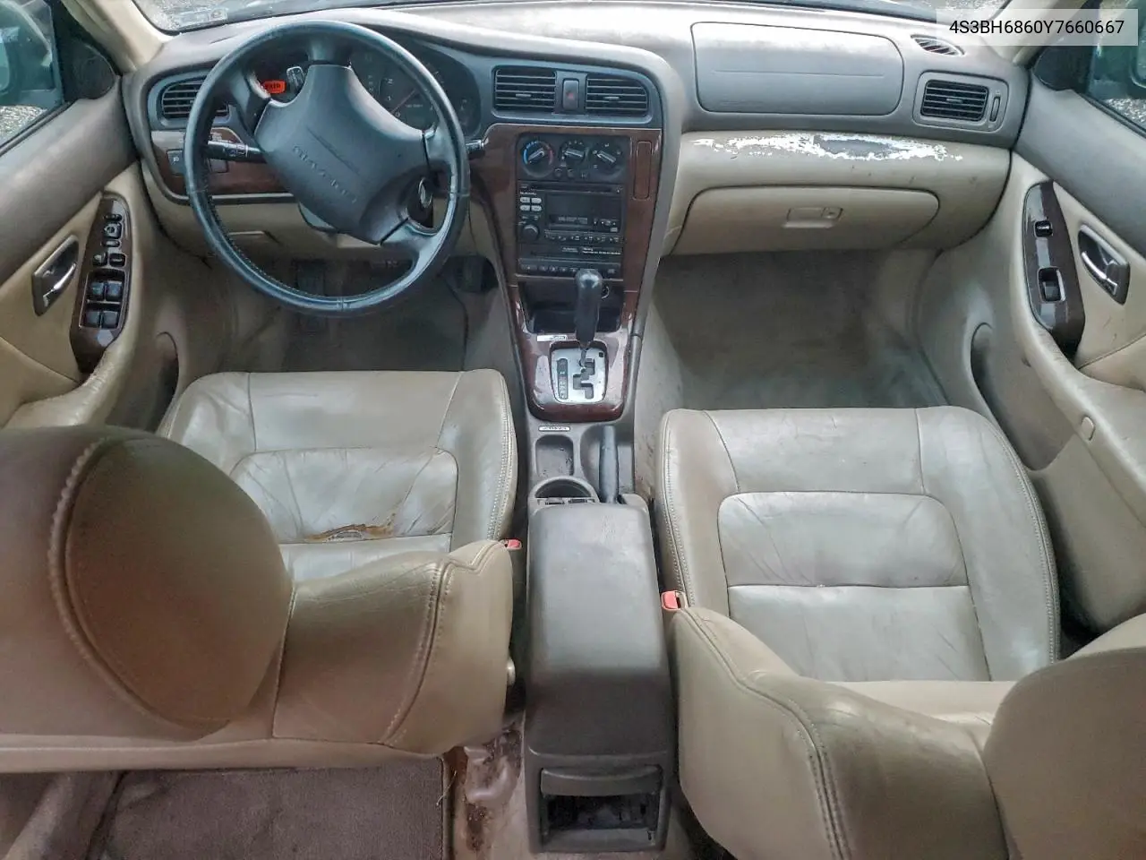 4S3BH6860Y7660667 2000 Subaru Legacy Outback Limited