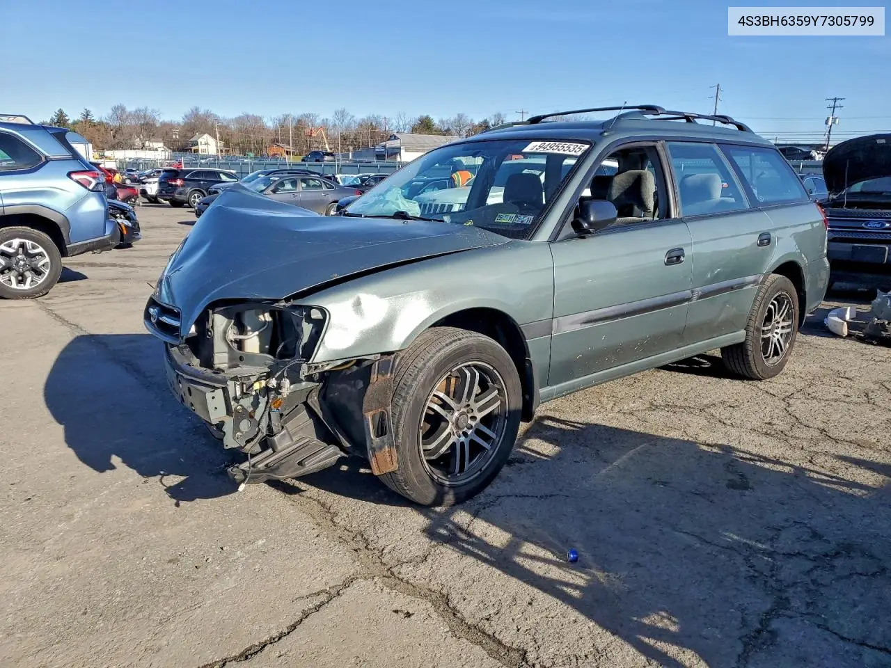 4S3BH6359Y7305799 2000 Subaru Legacy L