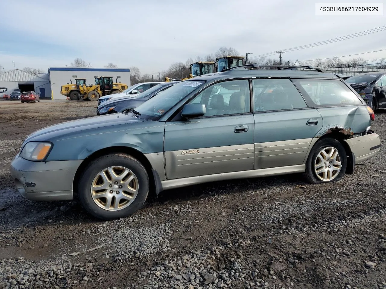 4S3BH686217604929 2001 Subaru Legacy Outback Limited