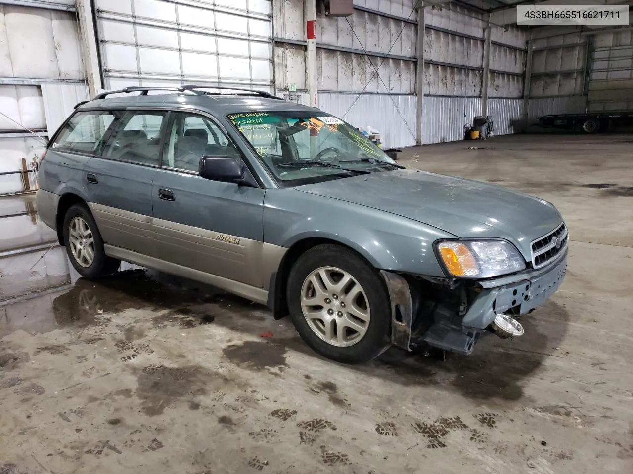 4S3BH665516621711 2001 Subaru Legacy Outback