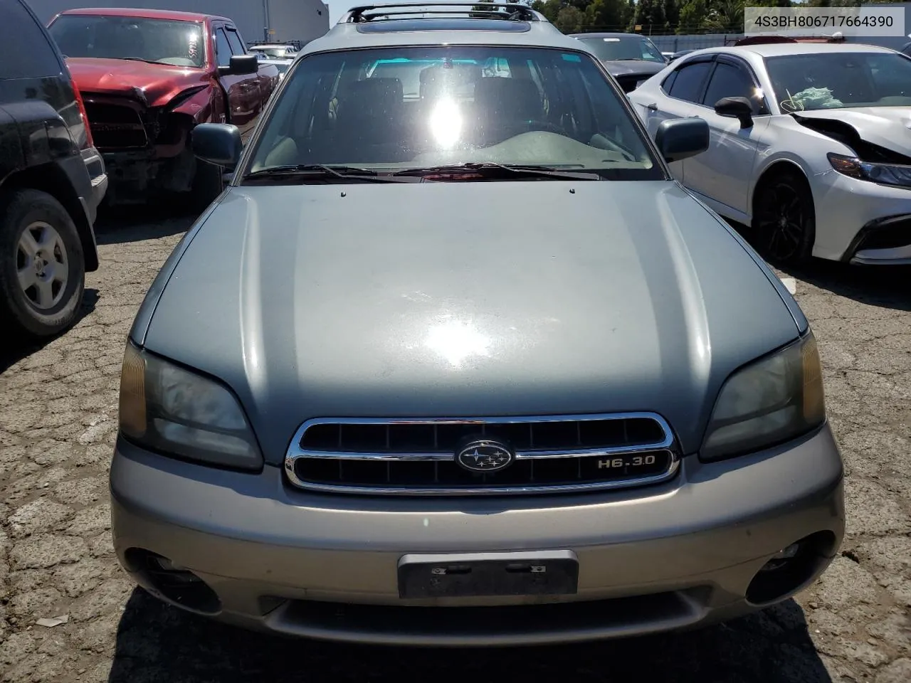 2001 Subaru Legacy Outback H6 3.0 Ll Bean VIN: 4S3BH806717664390 Lot: 55036894