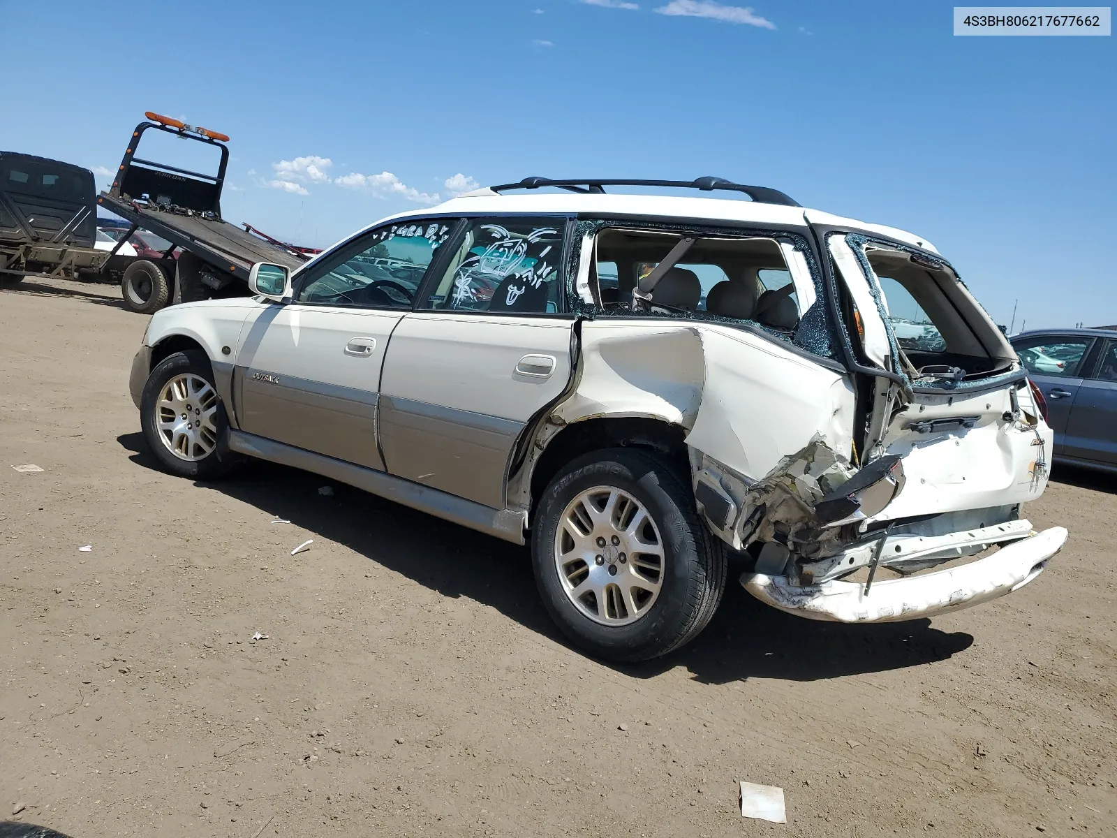 2001 Subaru Legacy Outback H6 3.0 Ll Bean VIN: 4S3BH806217677662 Lot: 60479424