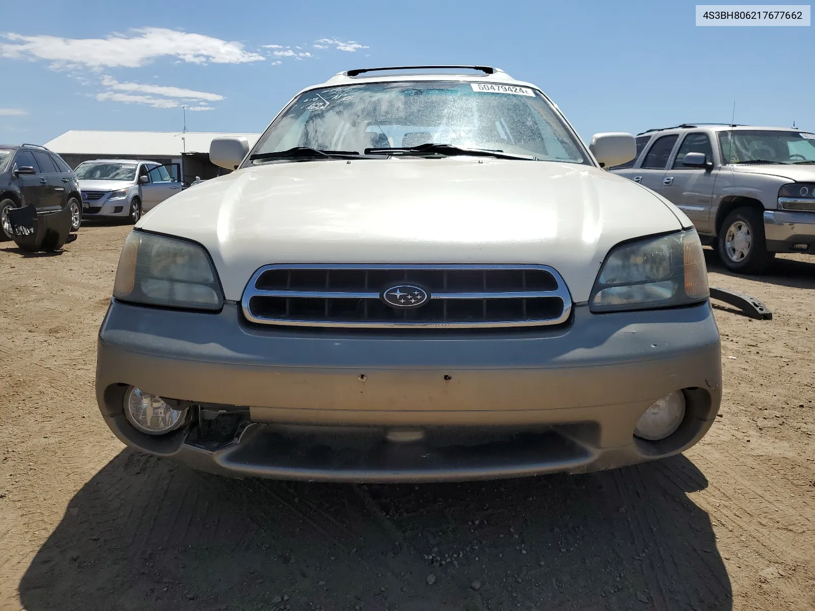 2001 Subaru Legacy Outback H6 3.0 Ll Bean VIN: 4S3BH806217677662 Lot: 60479424