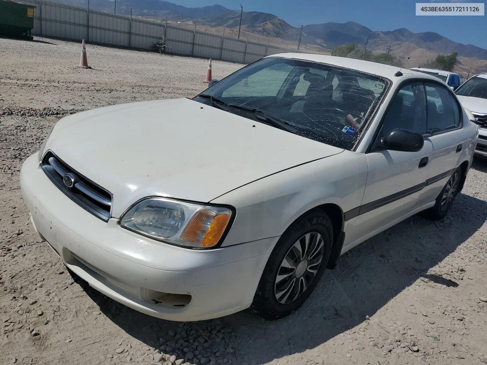 2001 Subaru Legacy L VIN: 4S3BE635517211126 Lot: 64218474