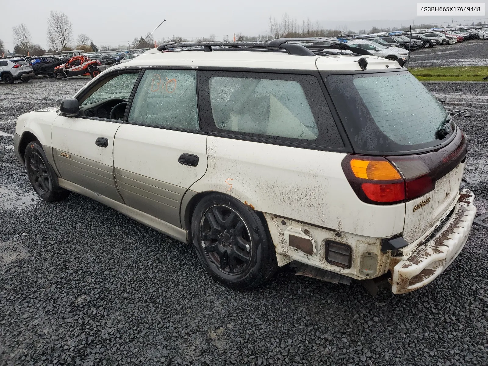 2001 Subaru Legacy Outback VIN: 4S3BH665X17649448 Lot: 64880464