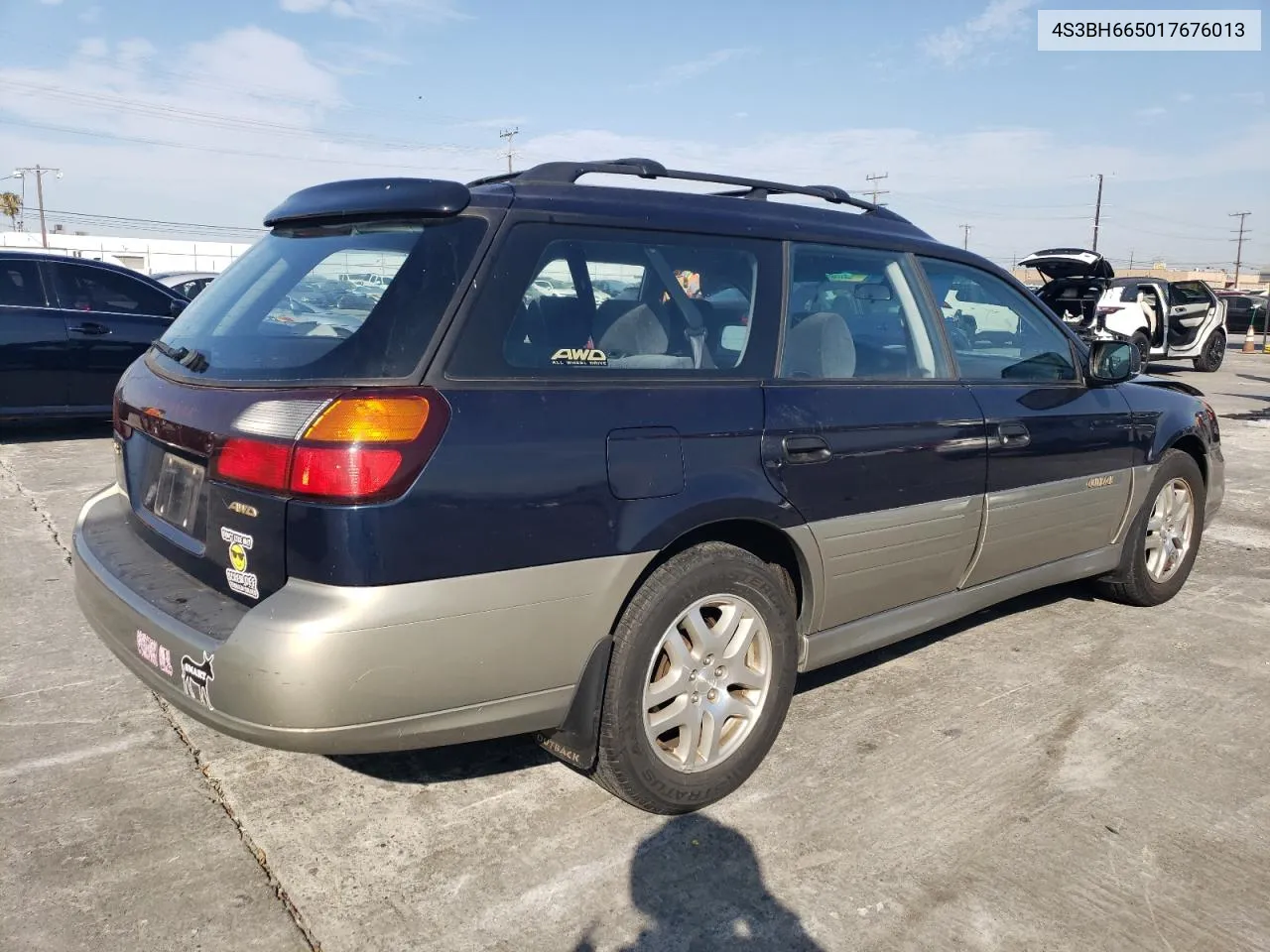 4S3BH665017676013 2001 Subaru Legacy Outback