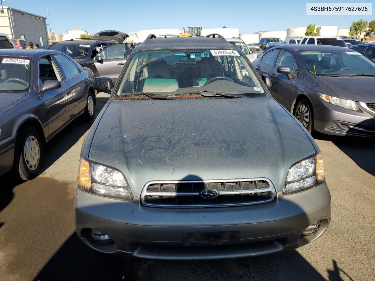 4S3BH675917627696 2001 Subaru Legacy Outback Awp