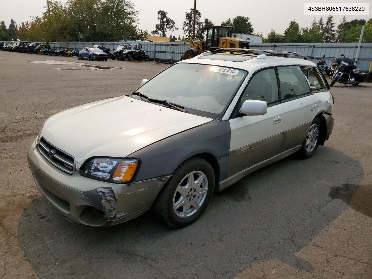 2001 Subaru Legacy Outback H6 3.0 Ll Bean VIN: 4S3BH806617638220 Lot: 69885044