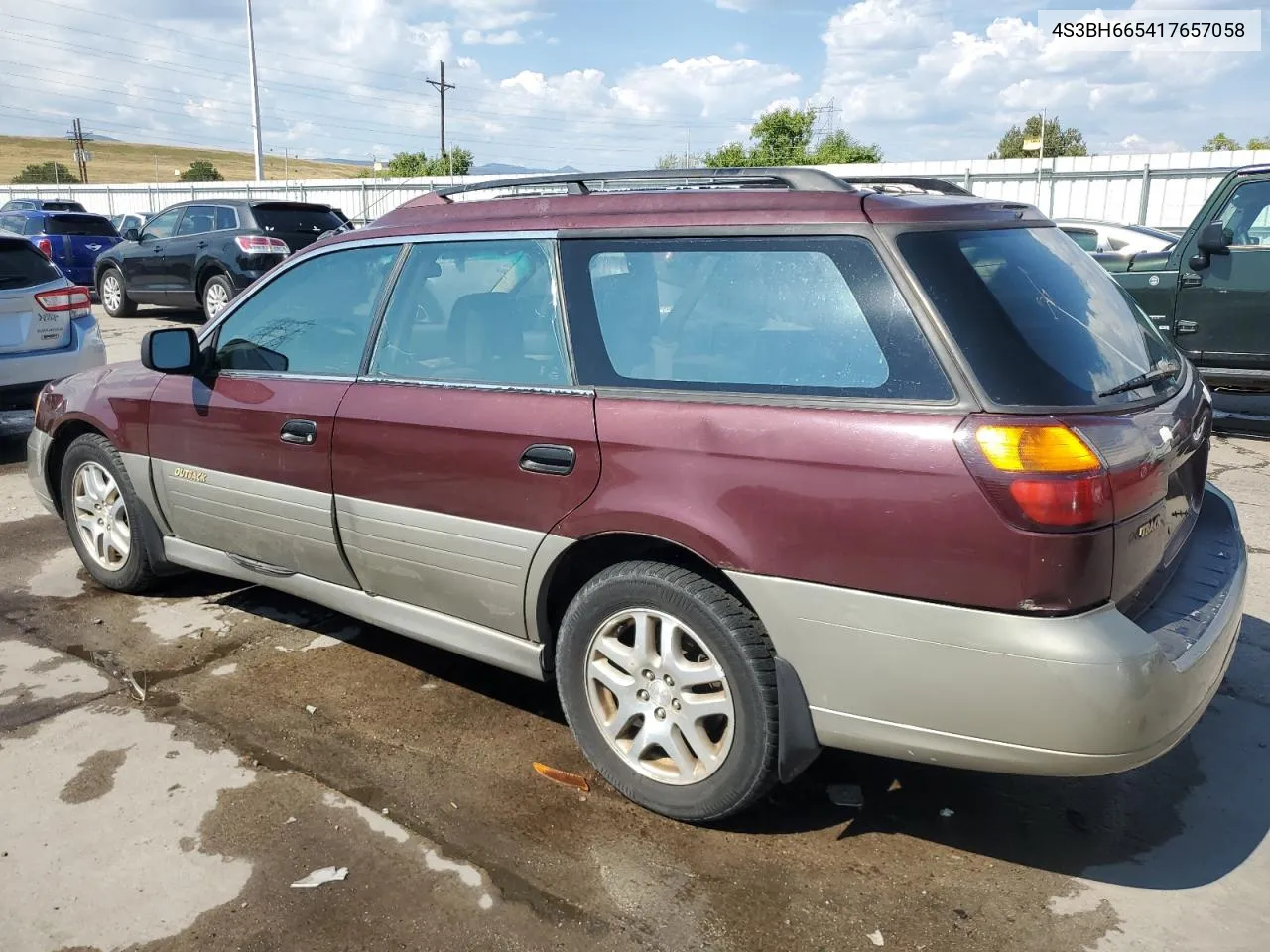 4S3BH665417657058 2001 Subaru Legacy Outback