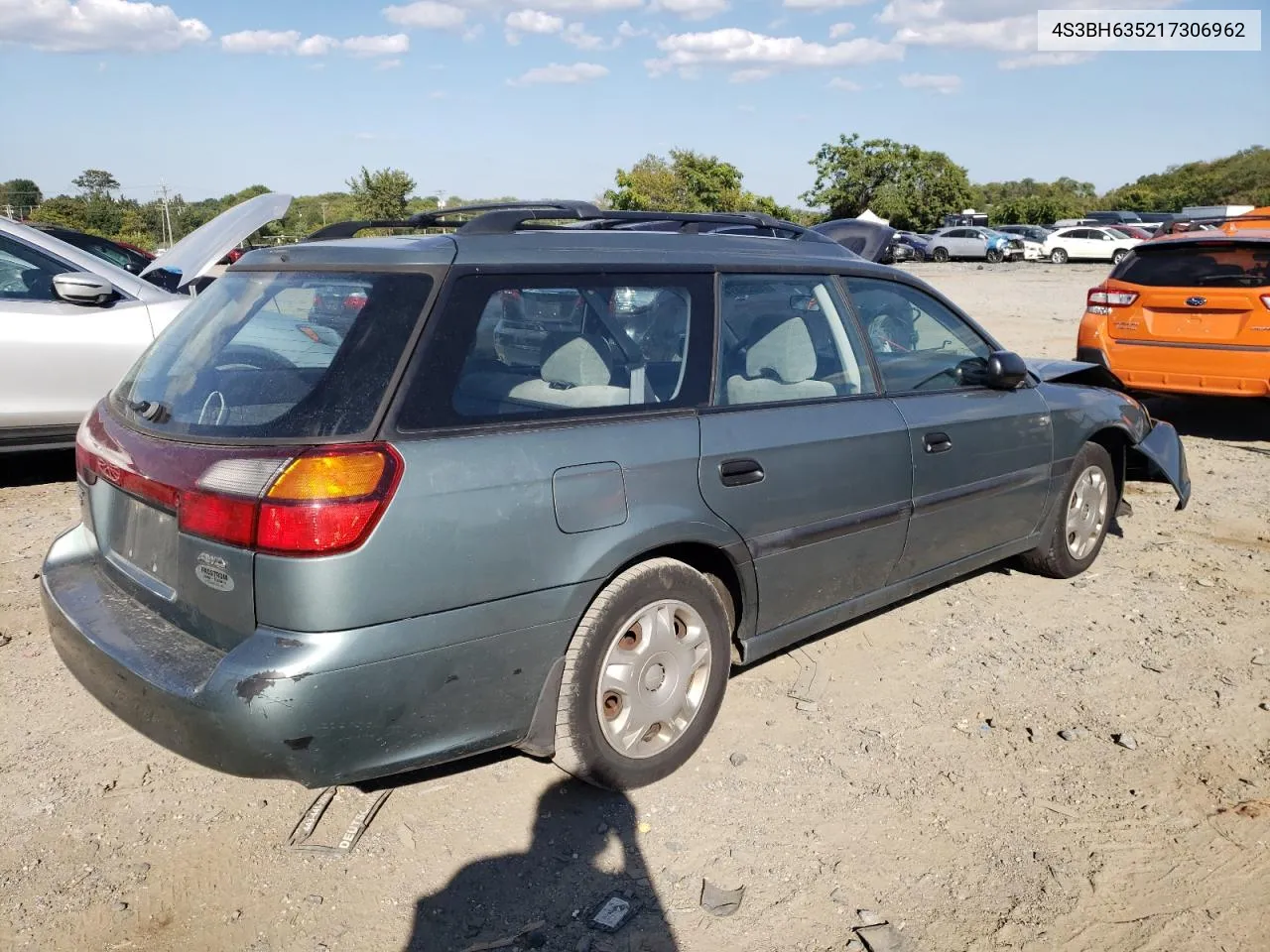 2001 Subaru Legacy L VIN: 4S3BH635217306962 Lot: 70625814