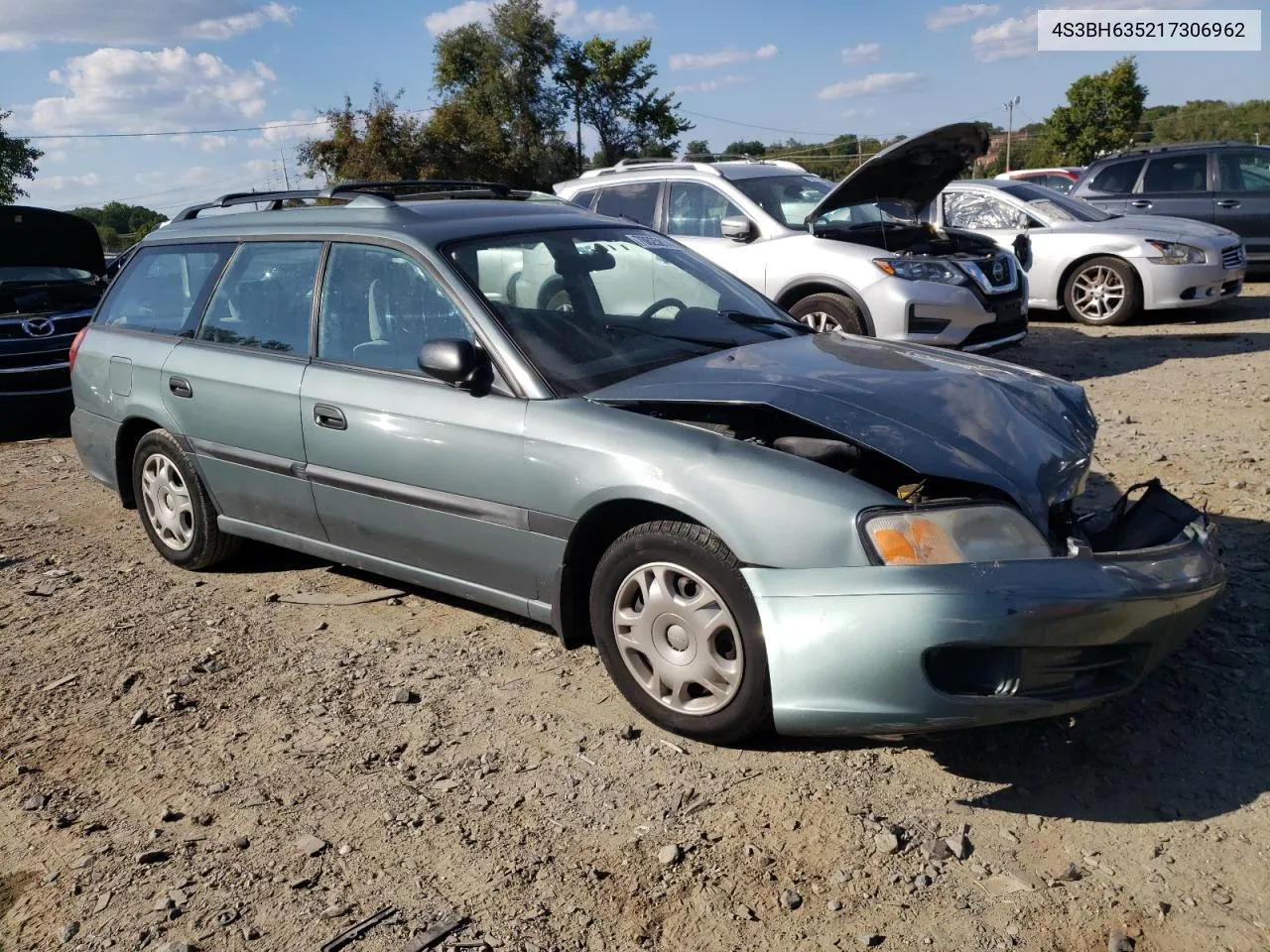 2001 Subaru Legacy L VIN: 4S3BH635217306962 Lot: 70625814