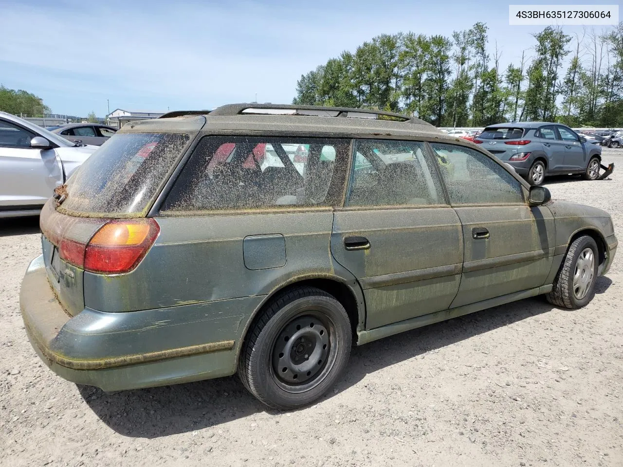 2002 Subaru Legacy L VIN: 4S3BH635127306064 Lot: 54087534