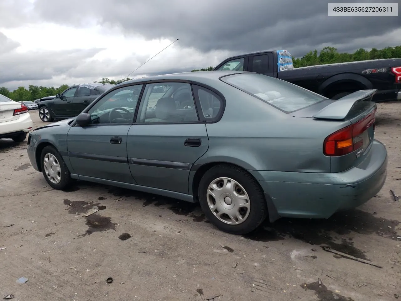 2002 Subaru Legacy L VIN: 4S3BE635627206311 Lot: 54403734