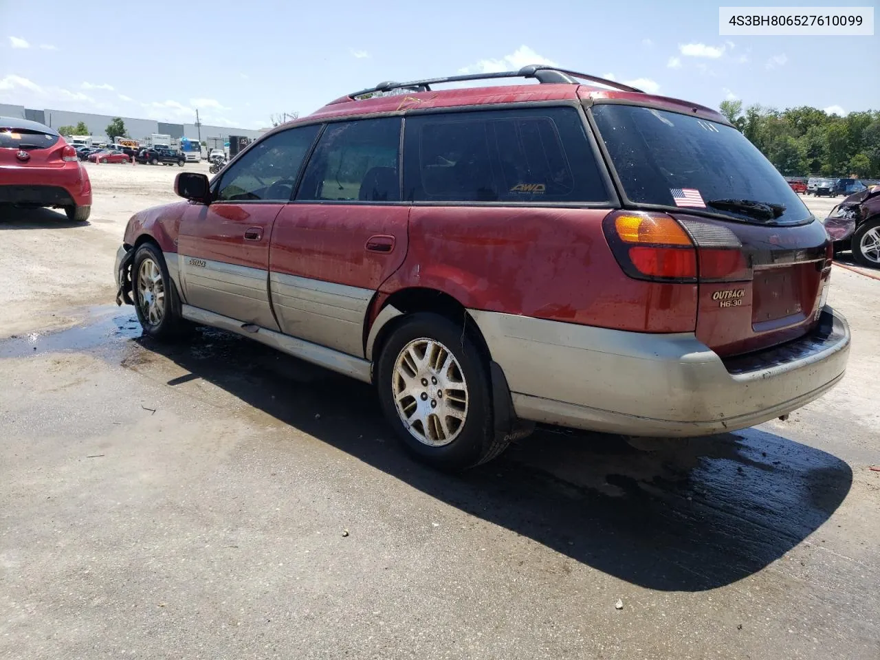 2002 Subaru Legacy Outback H6 3.0 Ll Bean VIN: 4S3BH806527610099 Lot: 55326204