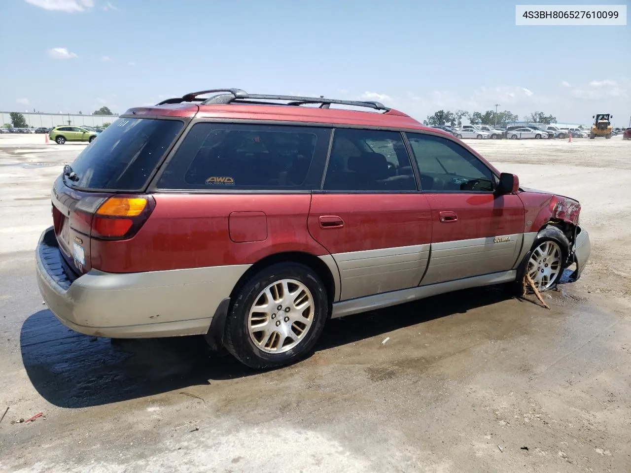 4S3BH806527610099 2002 Subaru Legacy Outback H6 3.0 Ll Bean